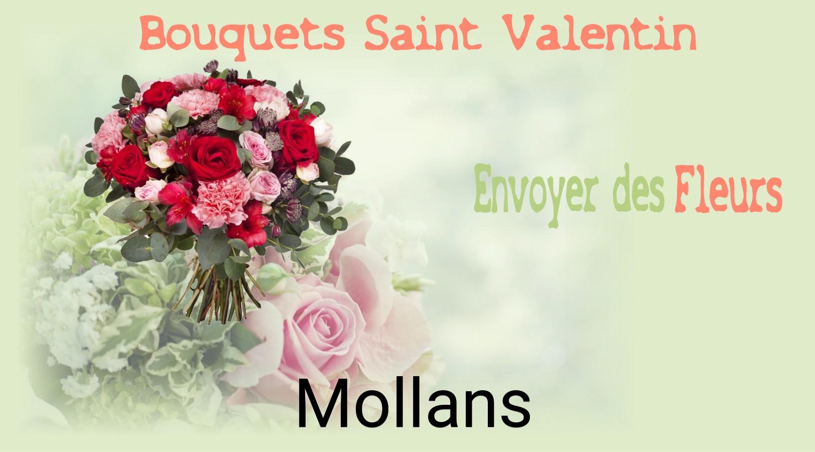 Roses de Saint-Valentin livrées à Mollans